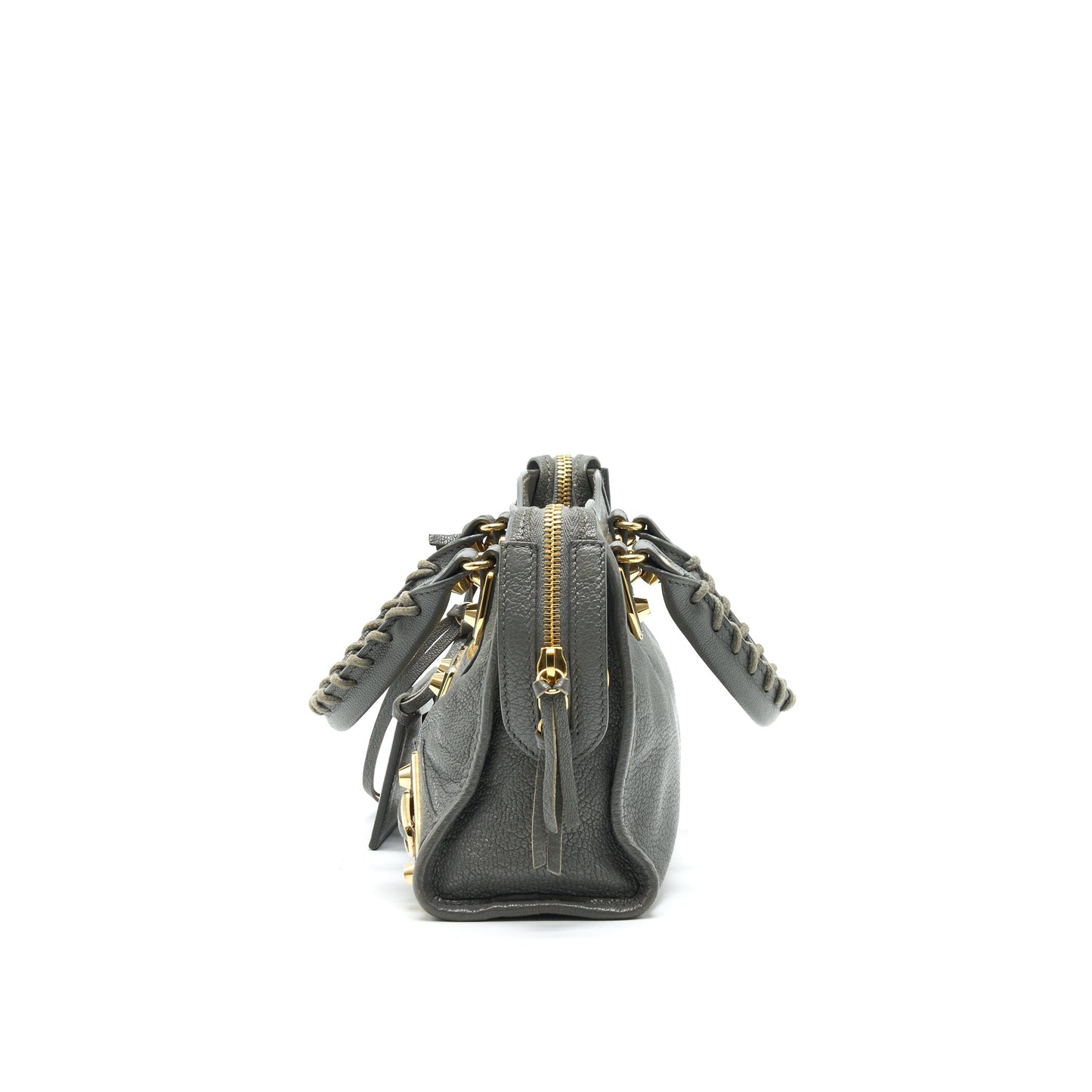 Balenciaga Mini City Purse Grey with