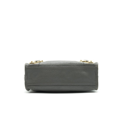 Balenciaga Mini City Purse Grey with