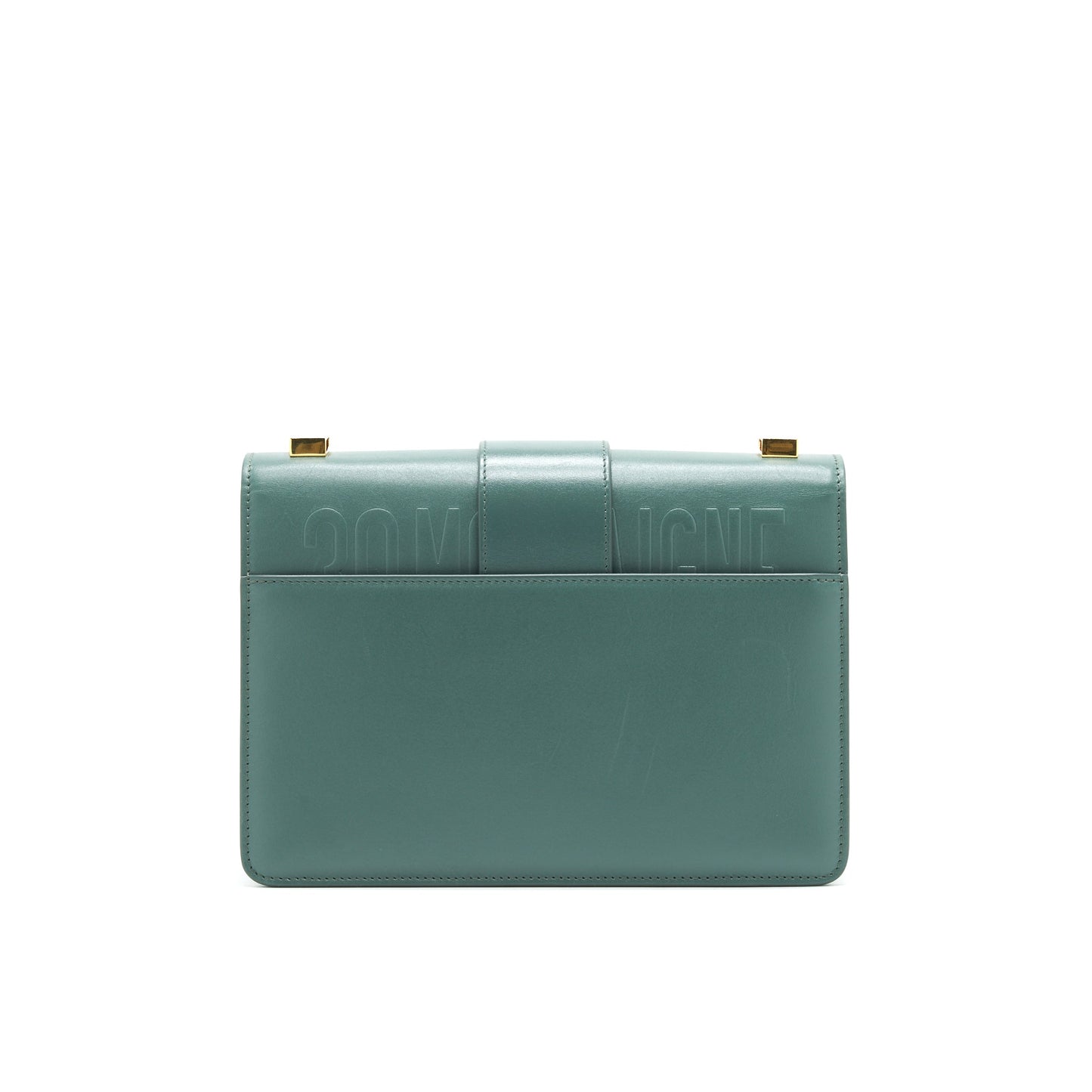 Dior 30 Montaigne Medium Flap Purse Green with