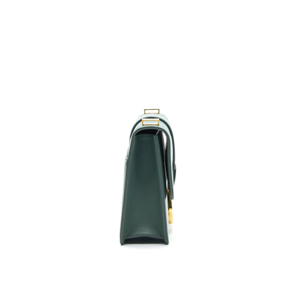 Dior 30 Montaigne Medium Flap Purse Green with