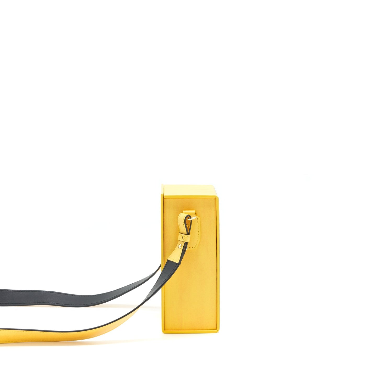 Fendi Vertical Box Mini Purse Yellow/ Black