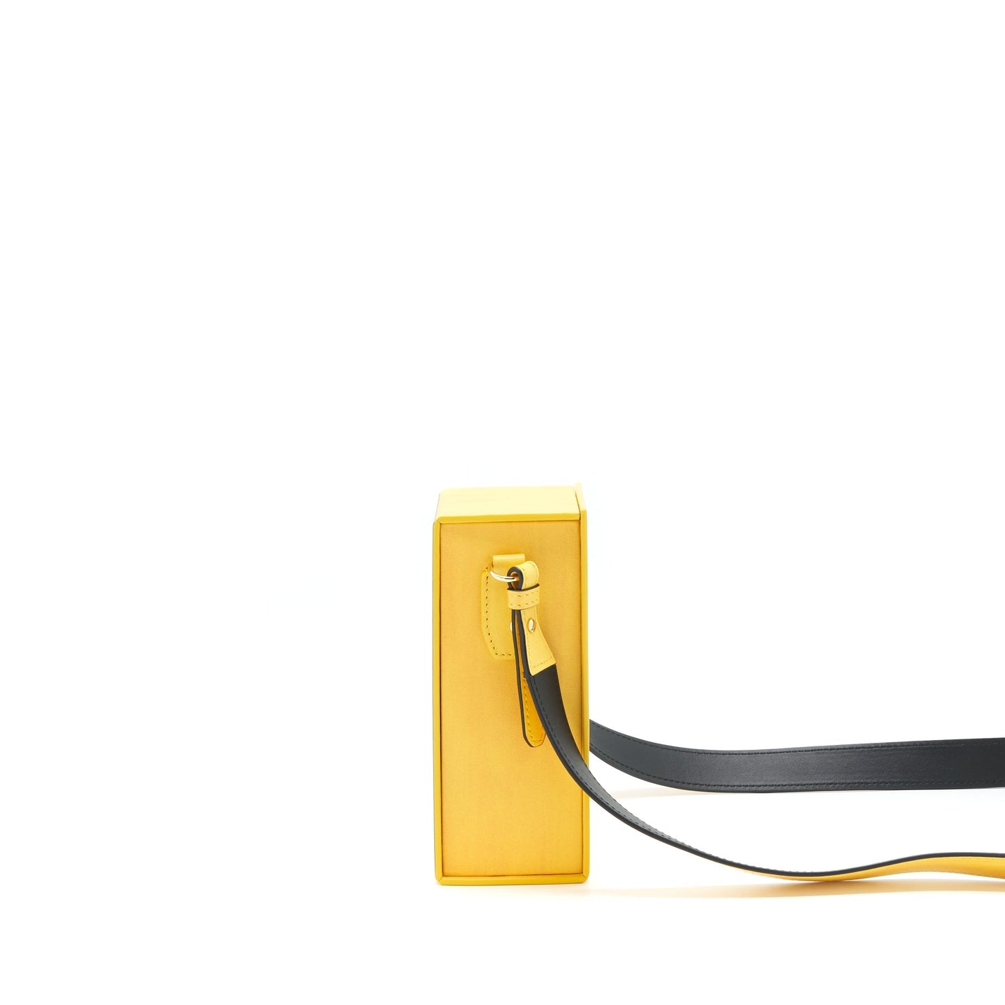 Fendi Vertical Box Mini Purse Yellow/ Black