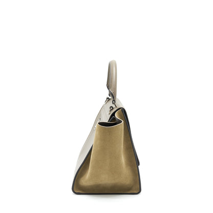 Celine Trapeze Purse Calfskin Grey