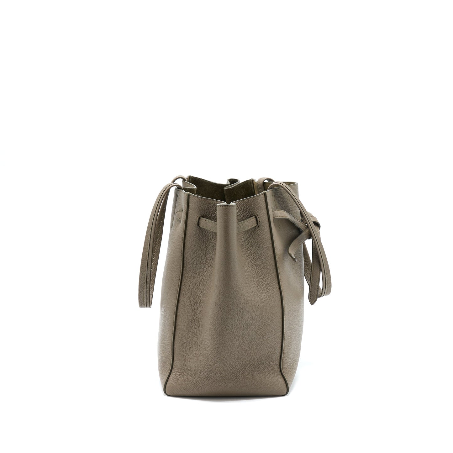 Celine Small Cabas Phantom Soft Grained Calfskin Grey