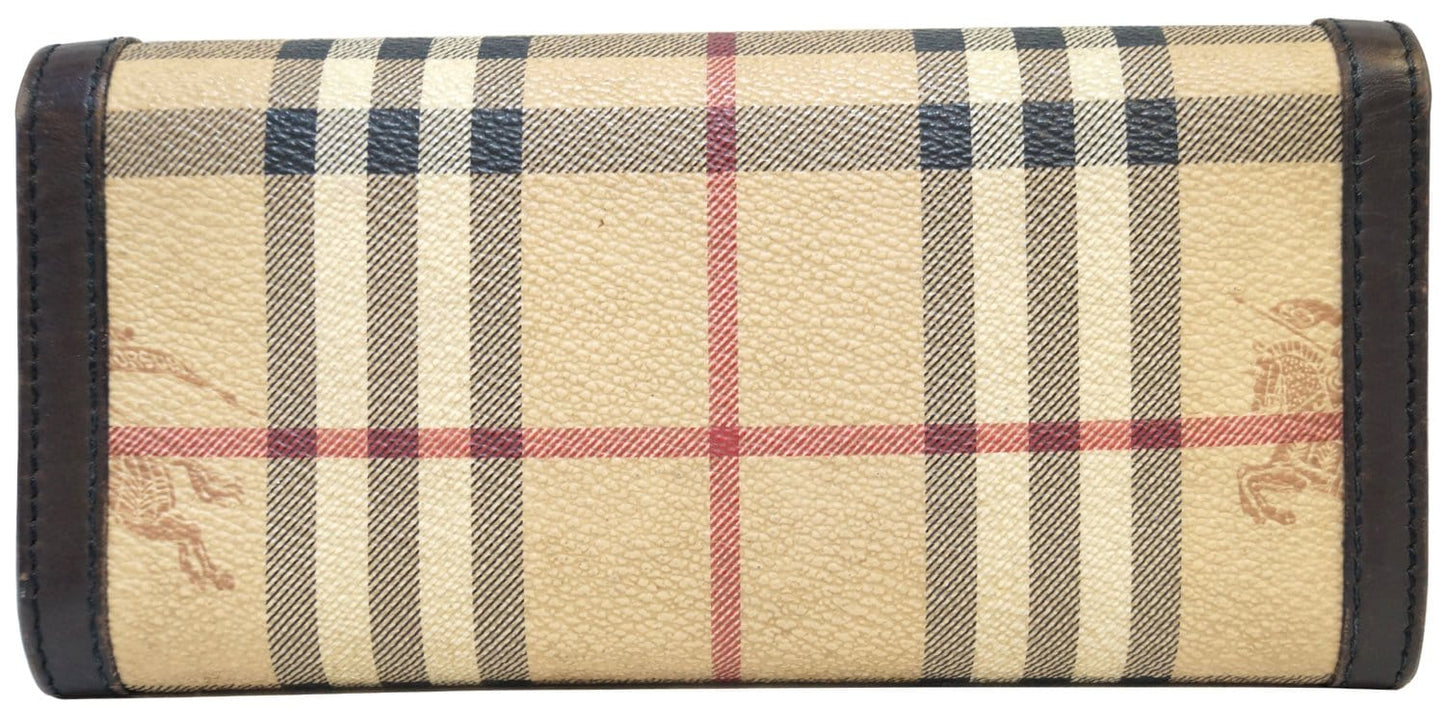 BURBERRY Haymarket check Wallet