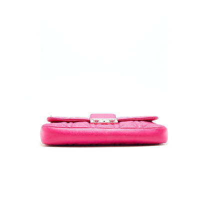 Dior Miss Dior Mini Crossbody Chain Bag Pink SHW