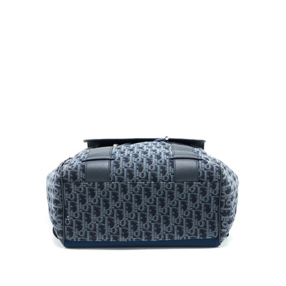 Dior Homme Backpack Oblique Jacquard Canvas/Leather Grey