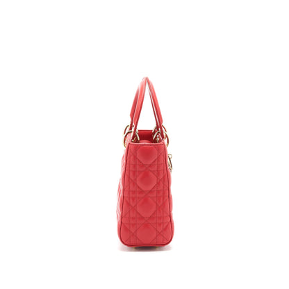 Dior Small lady Dior Purse In Red