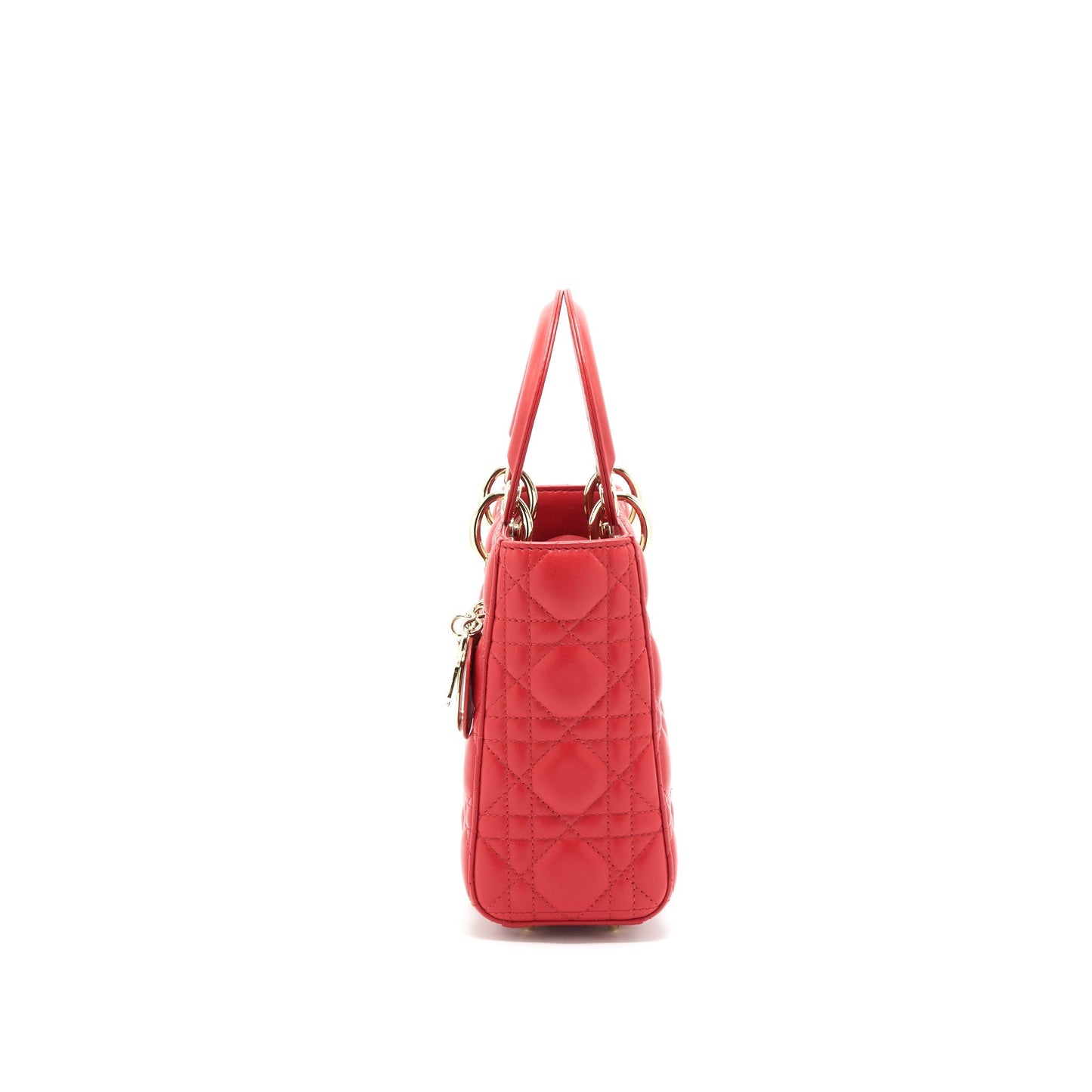 Dior Small lady Dior Purse In Red