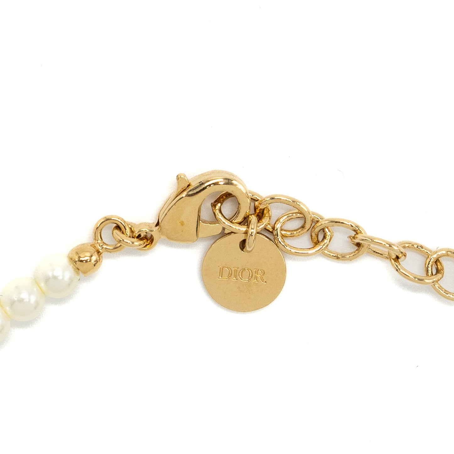 Dior Revolution Necklace Resin Pearls