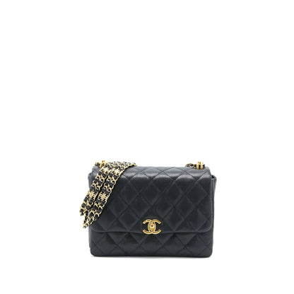 Chanel 22K Coco First Caviar Black GHW (Microchip)