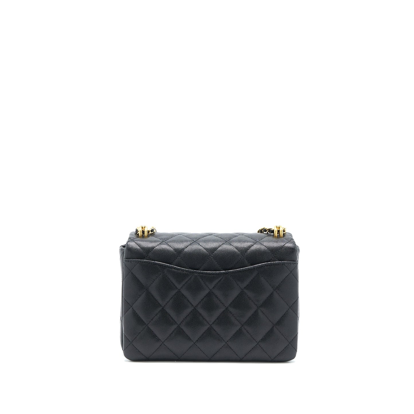Chanel 22K Coco First Caviar Black GHW (Microchip)
