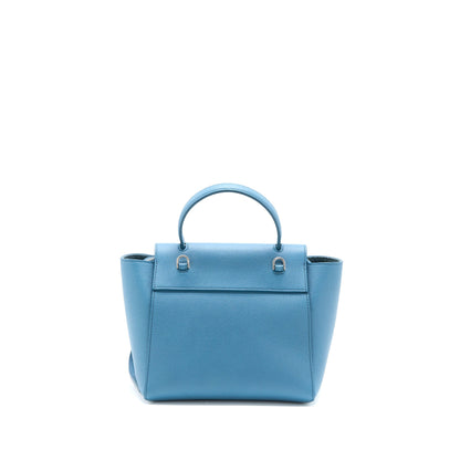 Celine Nano Belt Purse Grained Calfskin Blue