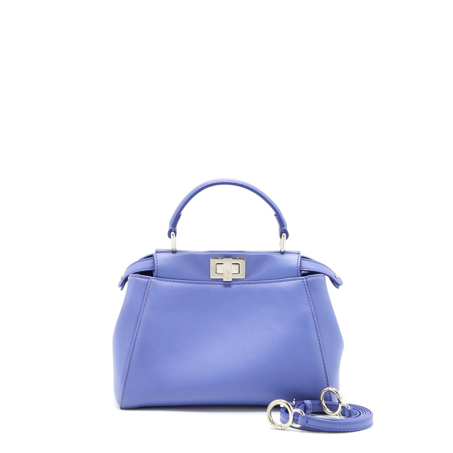 Fendi Small Peekaboo Lambskin Purple