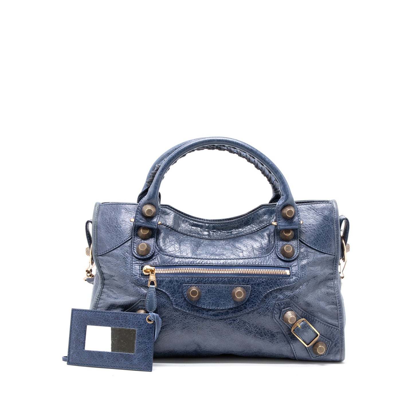 Balenciaga Giant City Purse Dark Blue