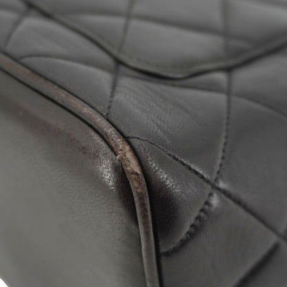 CHANEL Medallion Quilted Leather Tote Bag Black