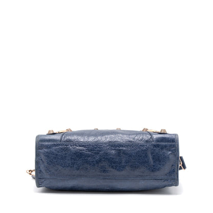 Balenciaga Giant City Purse Dark Blue