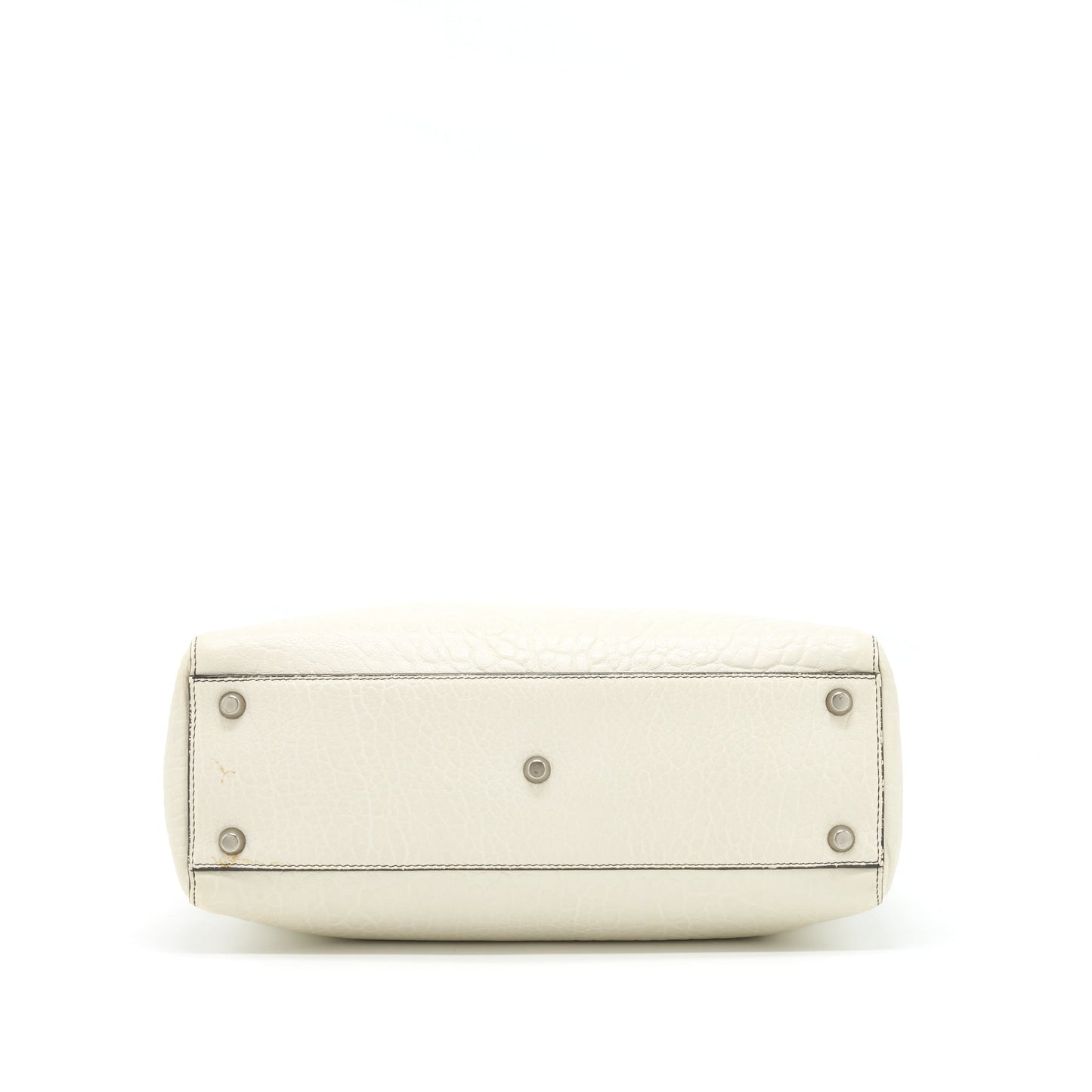 Dior Diorissimo Tote Purse White Multicolour Hardware