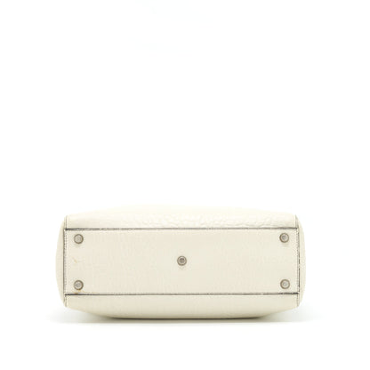Dior Diorissimo Tote Purse White Multicolour Hardware