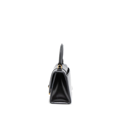 Balenciaga Hourglass Calfskin Black