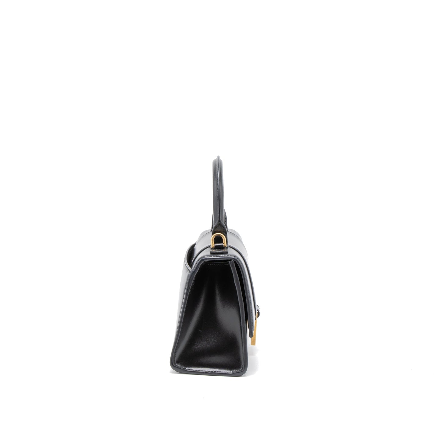 Balenciaga Hourglass Calfskin Black