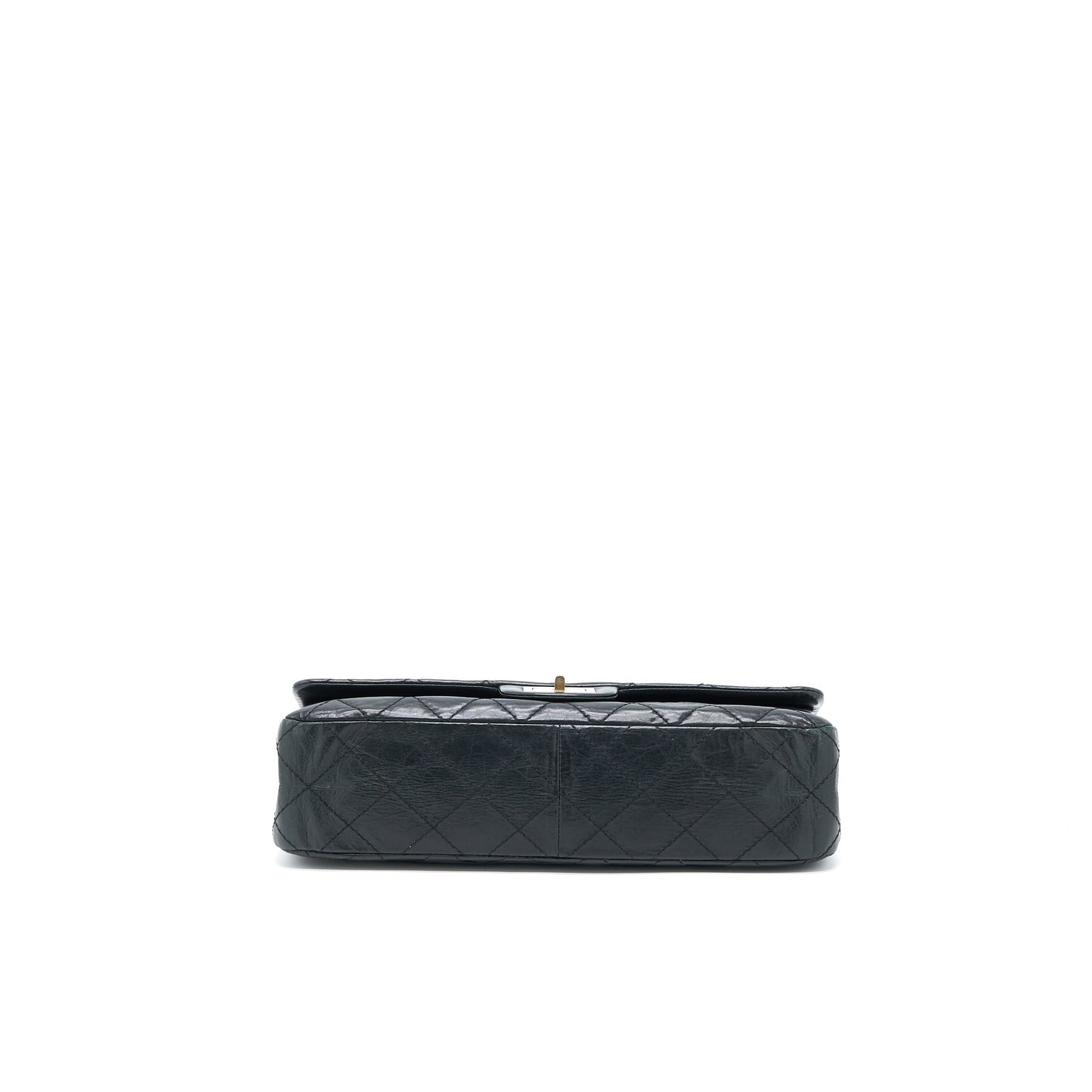 Chanel 2.55 227 Maxi Reissue Flap Bag Aged Calfskin Black LGHW