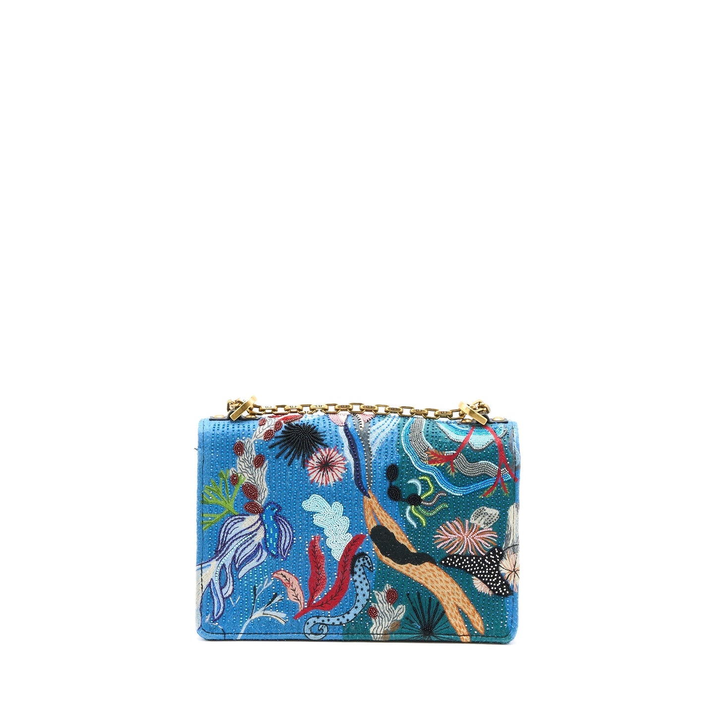Dior Jâadior Flap Purse Embroidery / Calfskin Multicoloured
