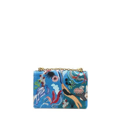 Dior Jâadior Flap Purse Embroidery / Calfskin Multicoloured