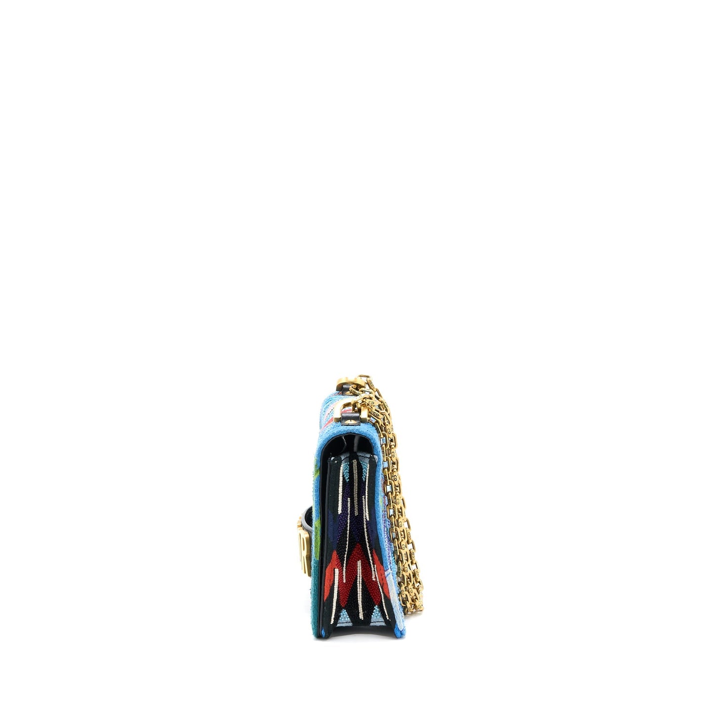 Dior Jâadior Flap Purse Embroidery / Calfskin Multicoloured