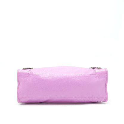 Balenciaga Classic City Purse Purple
