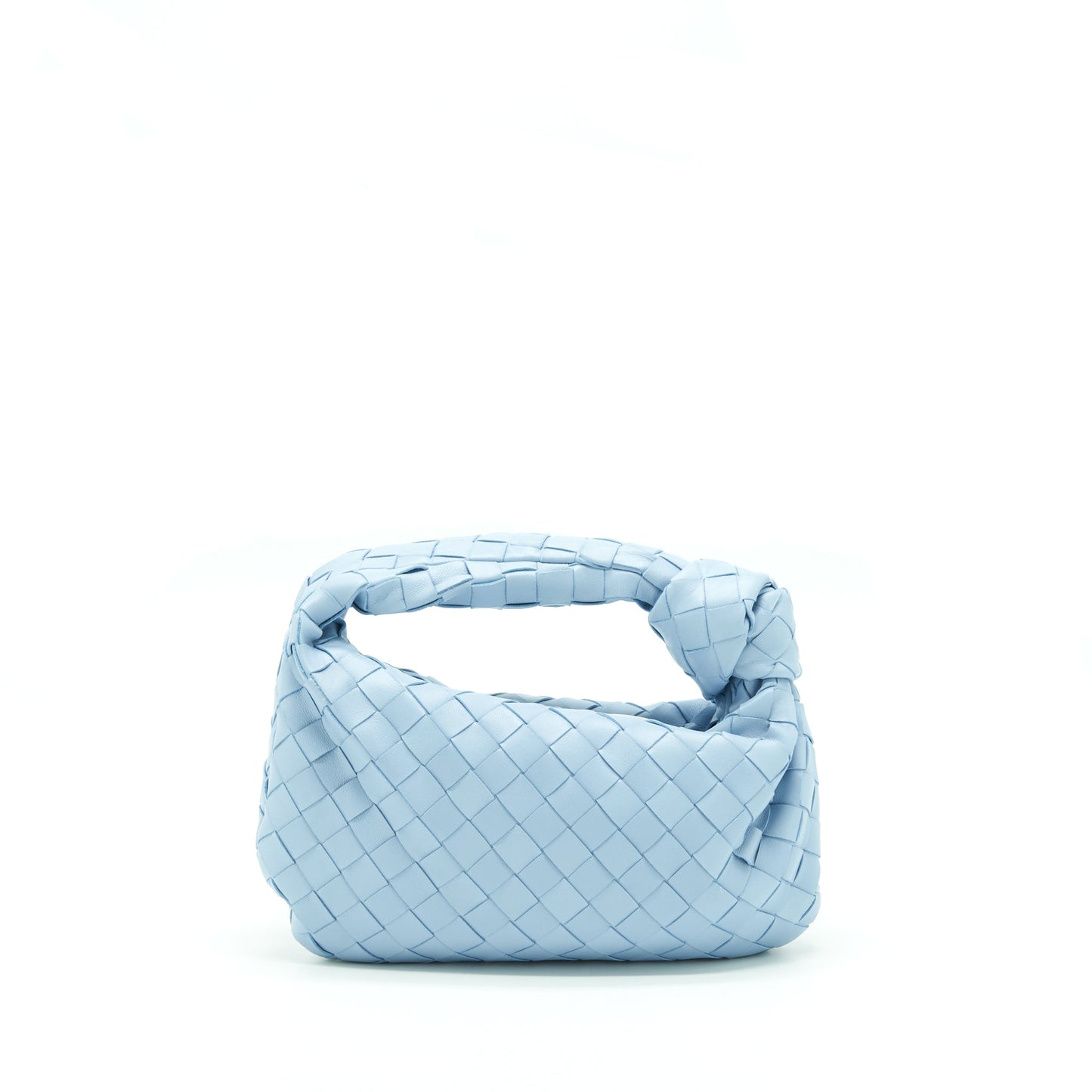 Bottega Veneta Mini Jodie Purse Light Blue