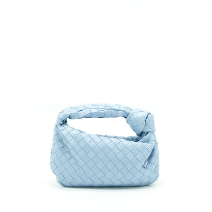 Bottega Veneta Mini Jodie Purse Light Blue