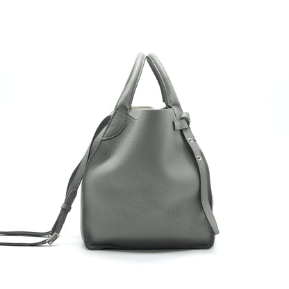 Celine Small Big Purse with Long Strap Grey