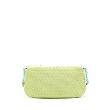 Dior Vintage Mini Purse Fabric/Patent Multicolour