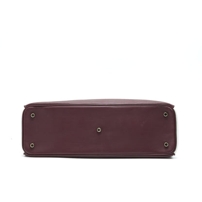 CHRISTIAN DIOR LARGE DIORISSIMO LEATHER HANDBAG MULTICOLOUR