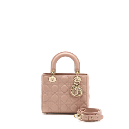 Dior Small Lady Dior My ABCDior Purse Lambskin Pink