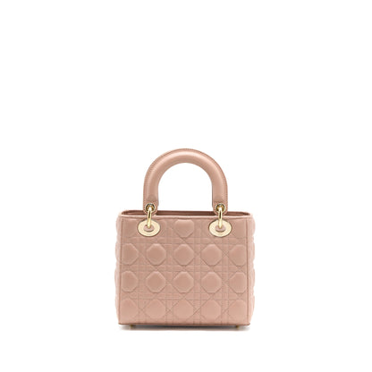 Dior Small Lady Dior My ABCDior Purse Lambskin Pink