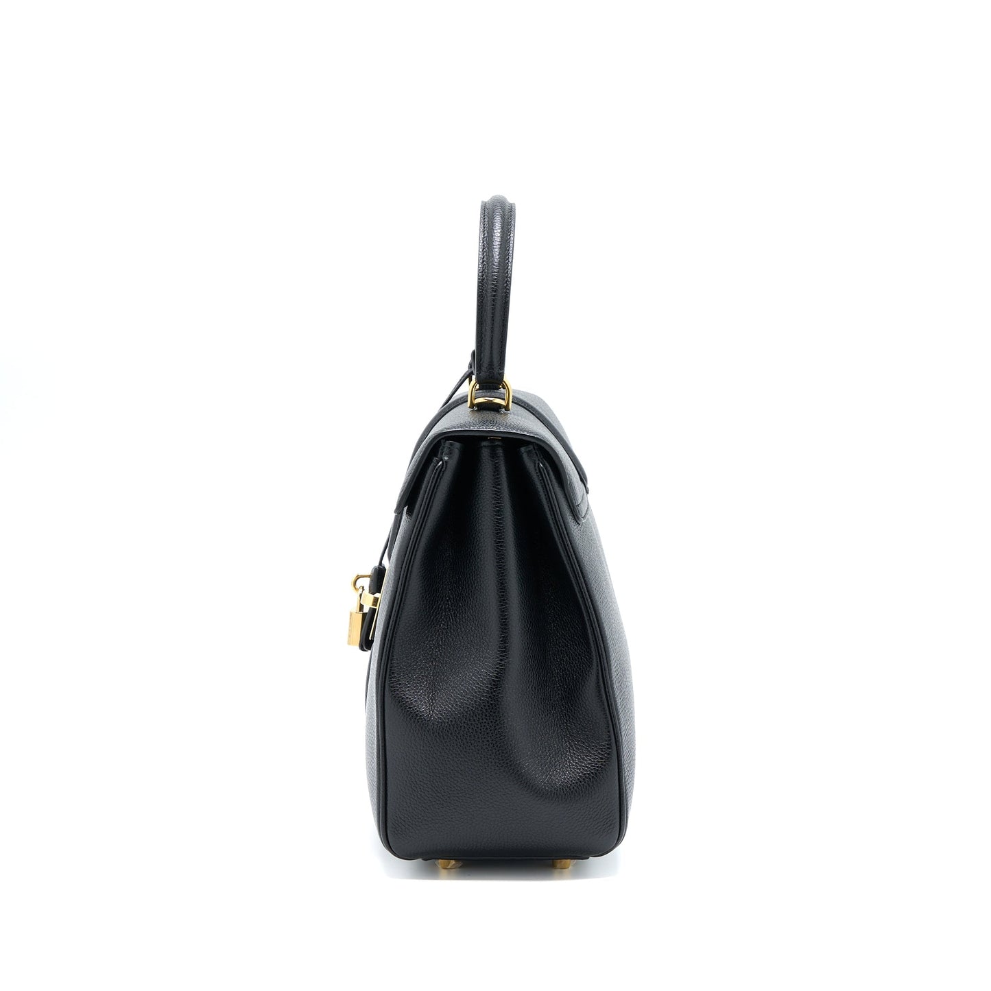 Celine 16 Purse Grained Calfskin Black