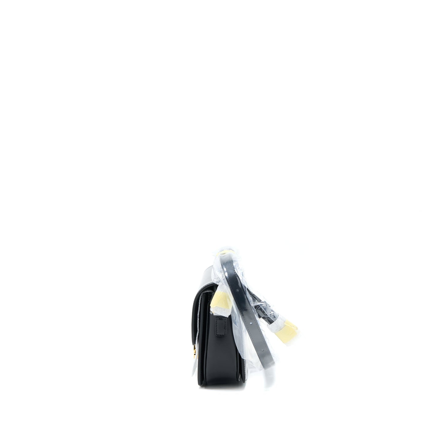 Celine Teen Triomphe Mini Purse Calfskin Black