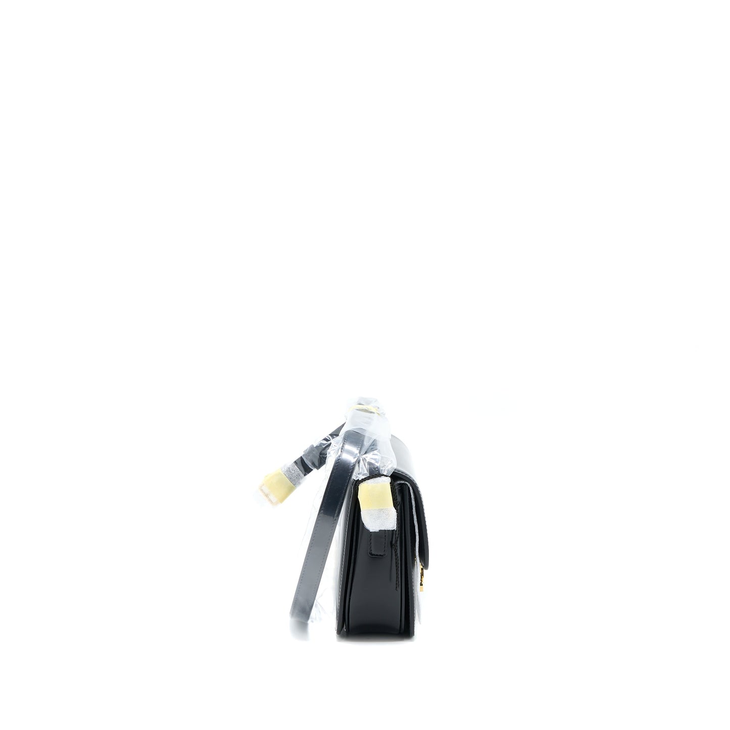 Celine Teen Triomphe Mini Purse Calfskin Black