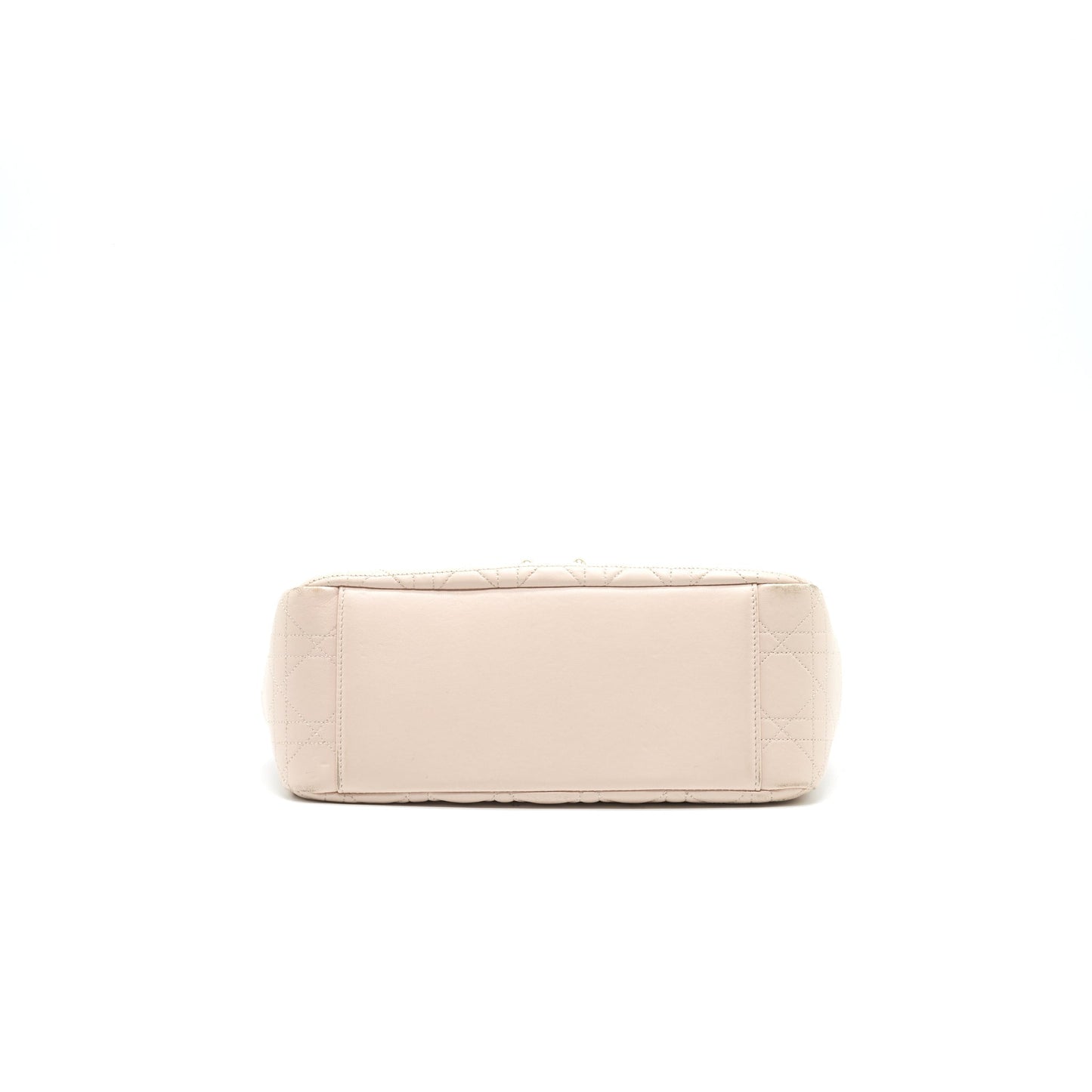 Christian Dior Cannage Leather Miss Dior Flap Bag in Light pink LGHW