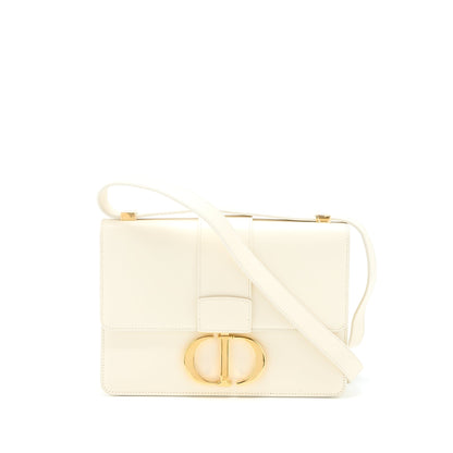 Dior Medium Montaigne 30 Purse White