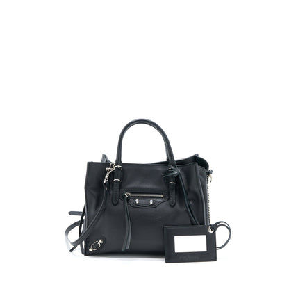 Balenciaga Papier Mini Tote Purse Black