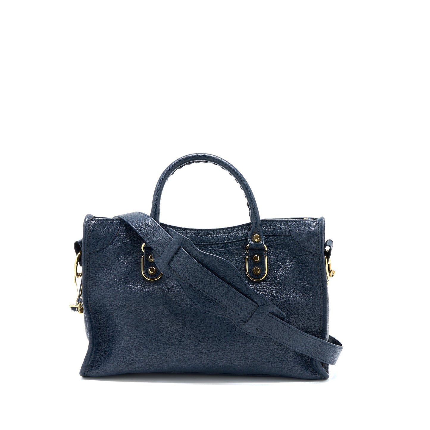 Balenciaga Mini City Purse Navy