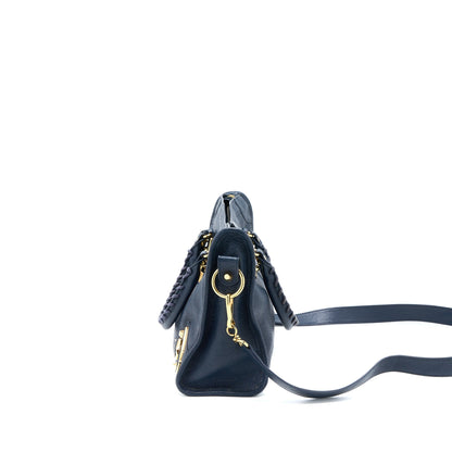 Balenciaga Mini City Purse Navy