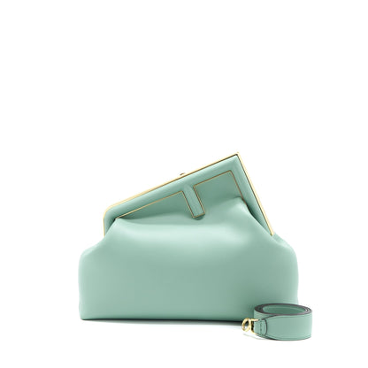 Fendi First Medium Lambskin Mint Green