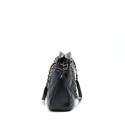 Chanel Matelasse Chain Tote Bag Caviar Black GHW
