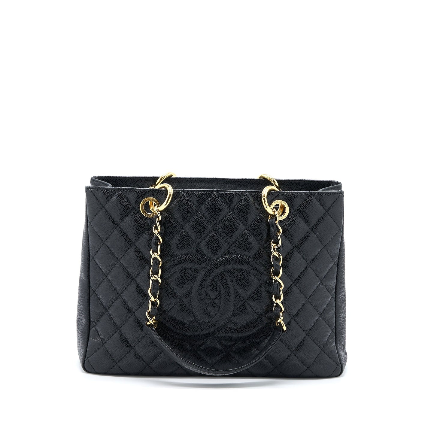 Chanel Grand Shopping Tote / GST Caviar Black GHW