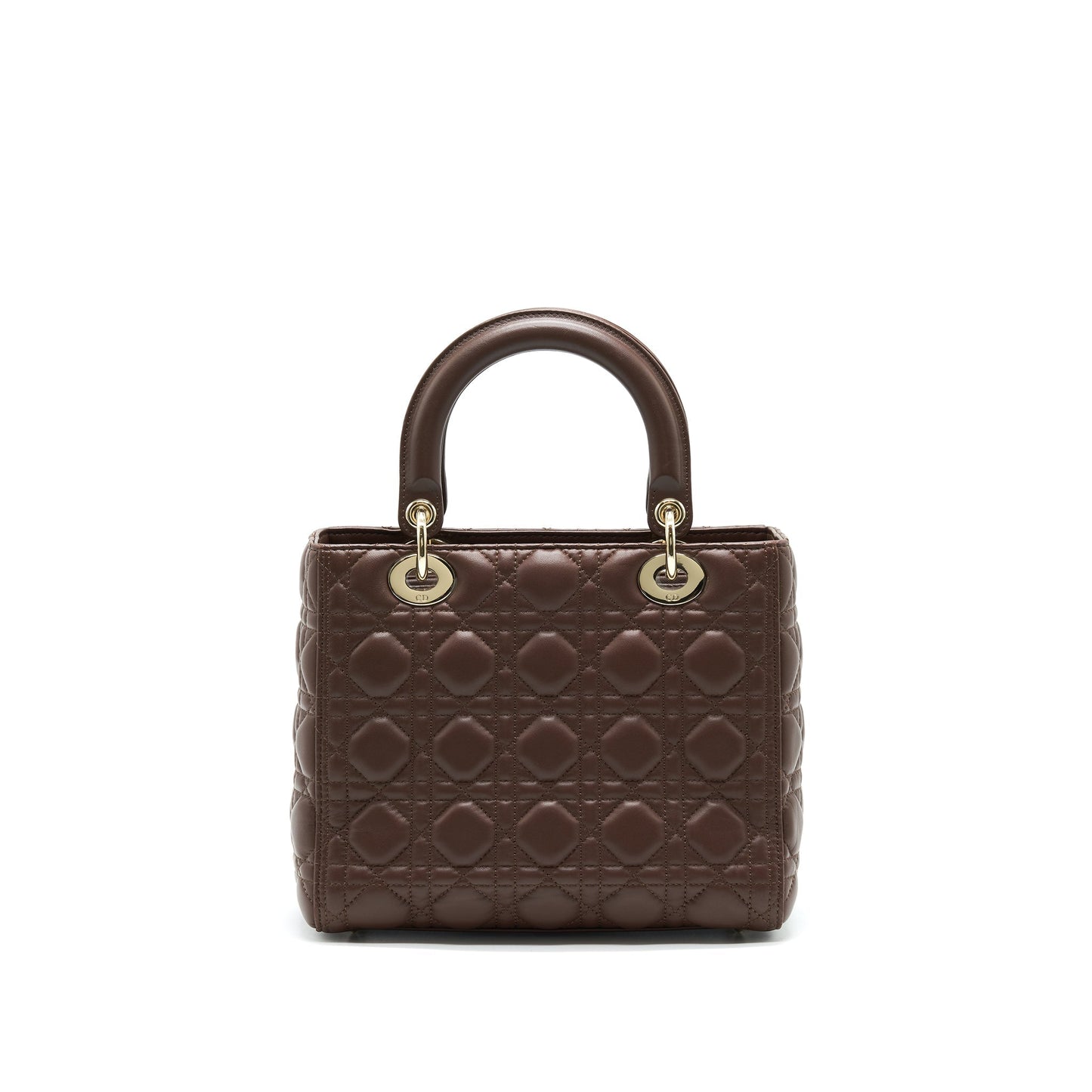 Dior medium Lady Dior Chocolate Brown