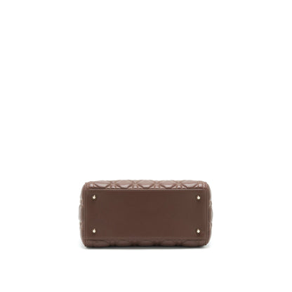 Dior medium Lady Dior Chocolate Brown